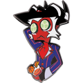 Exes and Oohs - Vacation Crimson Enamel Pin *LIMITED STOCK*