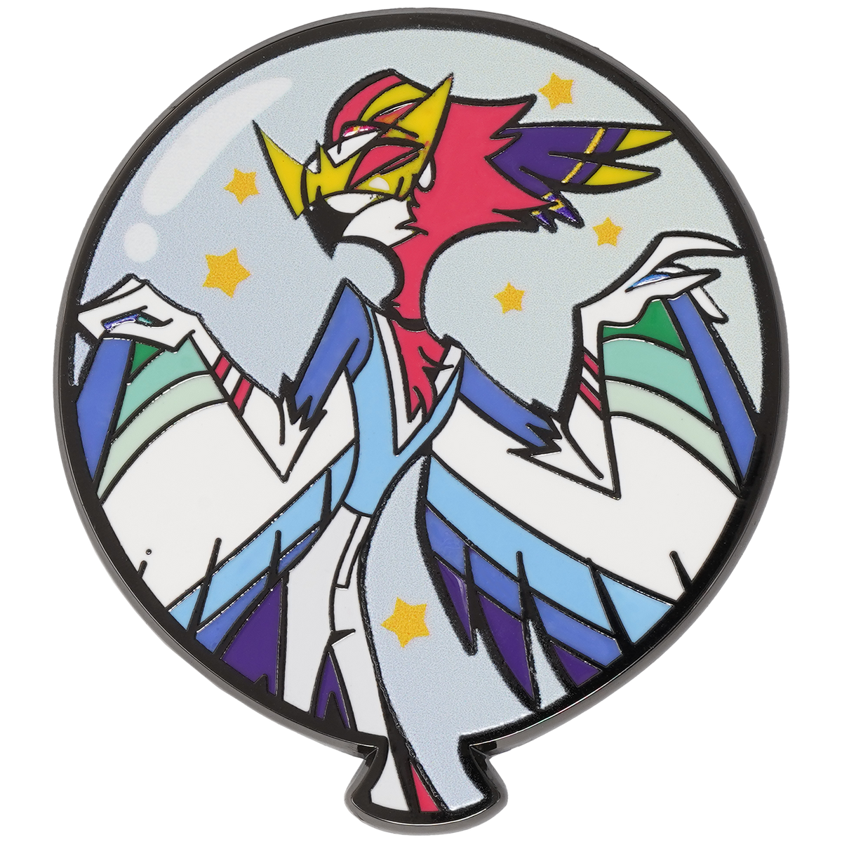 Vassago - Pride Balloon Enamel Pin *LIMITED STOCK*