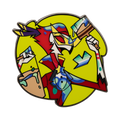 Vassago - Pride 2025 Enamel Pin *LIMITED STOCK*