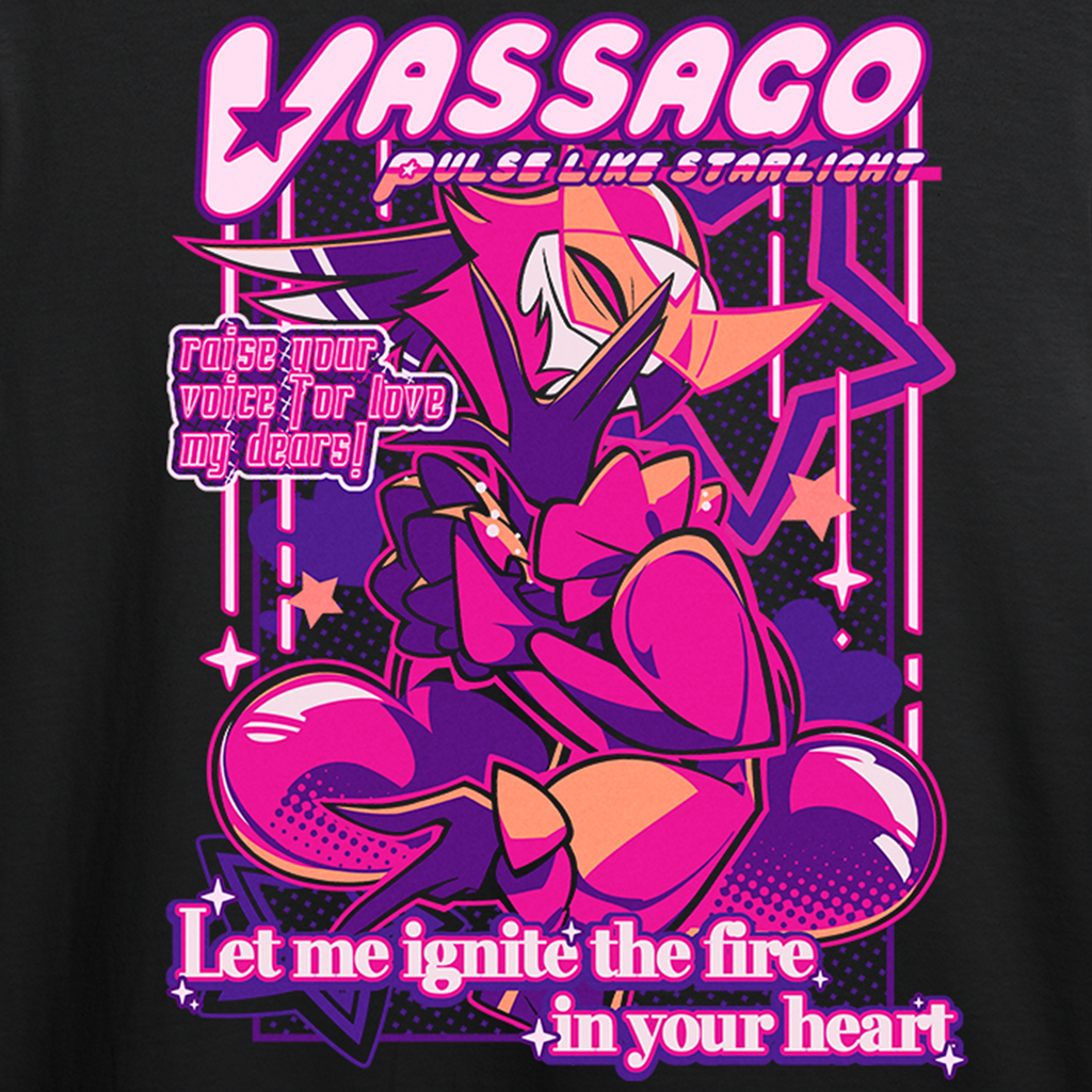 Long Sleeve Shirt - Vassago - From Helluva Boss with Love *LIMITED STOCK*