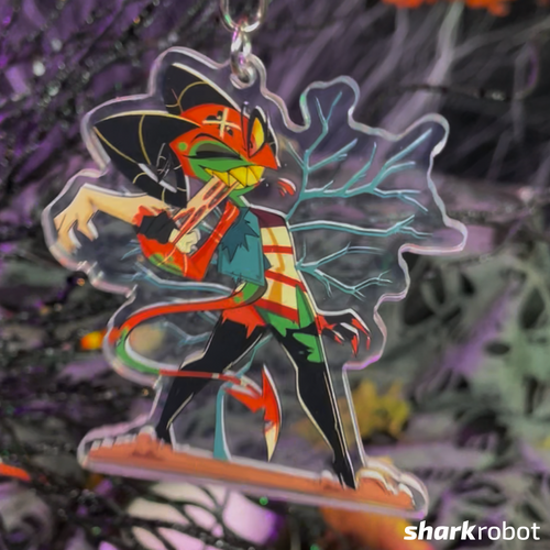Barbie Wire - Halloween 2024 Acrylic Keychain *CLEARANCE*