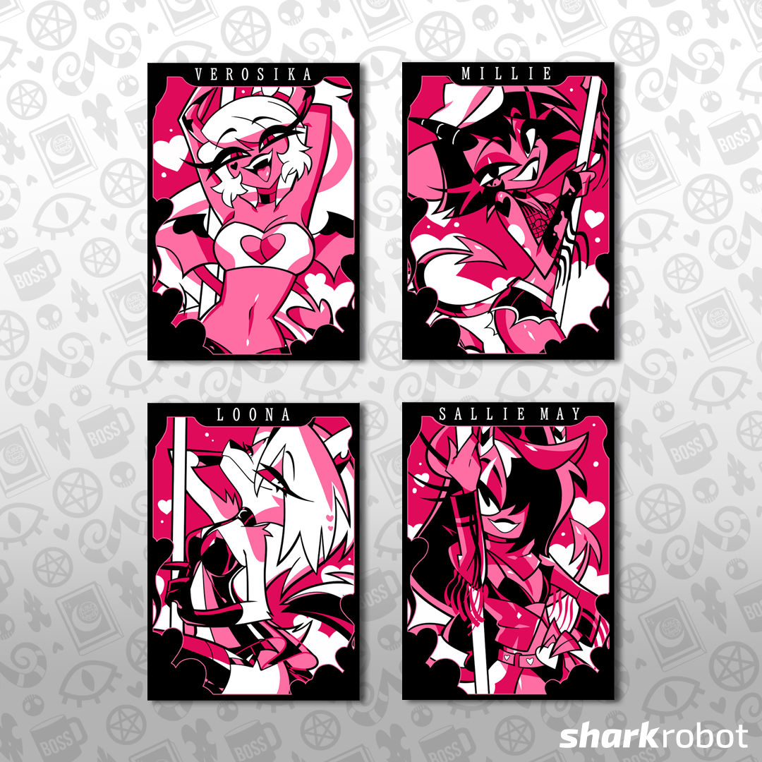 Helluva Boss Collectible Metal Cards - Valentines Wave 2 *LIMITED STOCK*