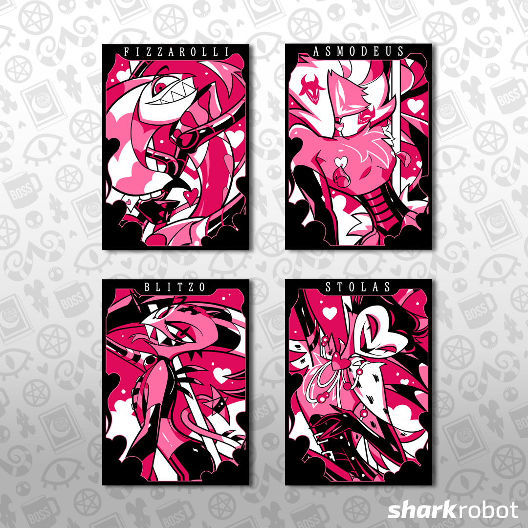 Helluva Boss Collectible Metal Cards - Valentines Wave 1 *LIMITED STOCK*