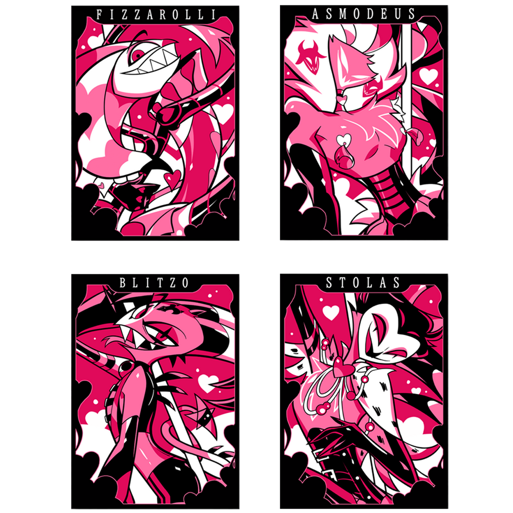 Helluva Boss Collectible Metal Cards - Valentines Wave 1 *LIMITED STOCK*
