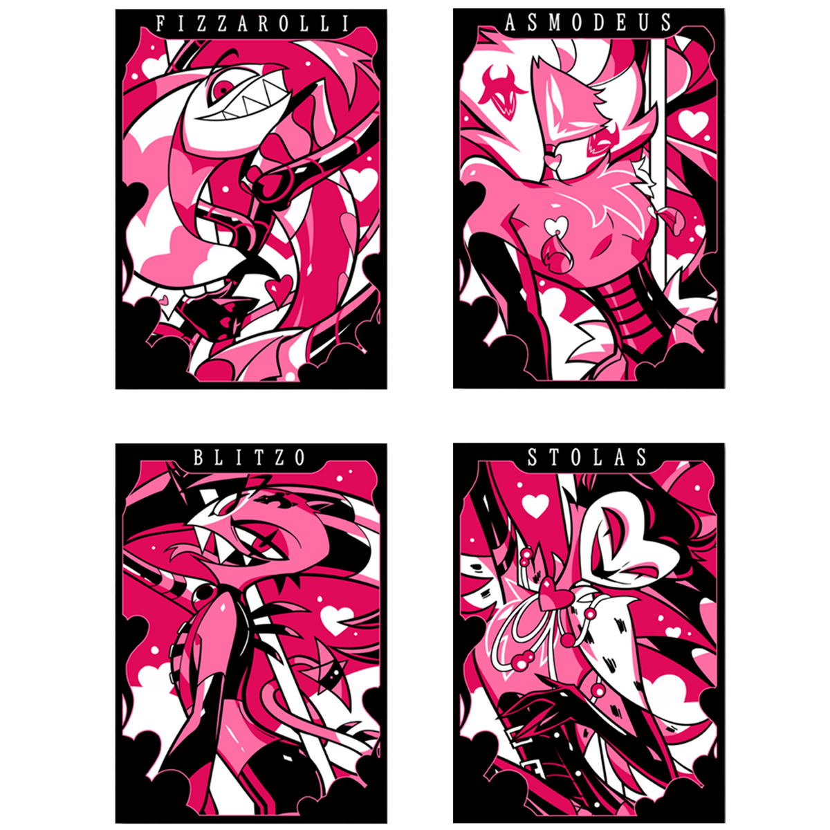 Helluva Boss Collectible Metal Cards - Valentines Wave 1 *LIMITED STOCK*