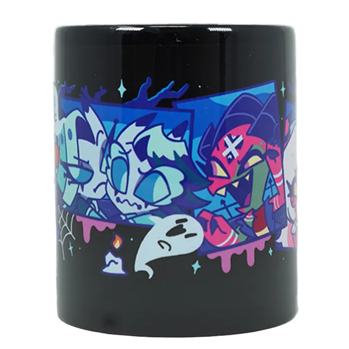 Haunted House Black Mug *CLEARANCE*