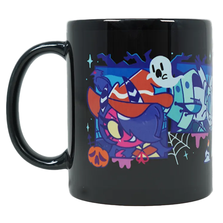Haunted House Black Mug *CLEARANCE*