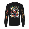 Long Sleeve Shirt - Sinsmas 2024 - Millie + Moxxie w/Printed Sleeves *LIMITED STOCK*
