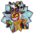Wally Wackford - Cozy Winter - Enamel Pin *LIMITED STOCK*