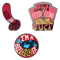 Whacked Off 3 Pin Set *LIMITED STOCK*