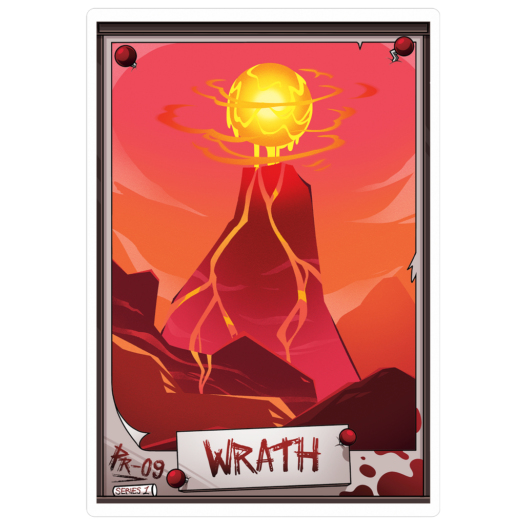 Helluva Boss Trading Cards - Wrath Promo Card (PR-09) *LIMITED STOCK*