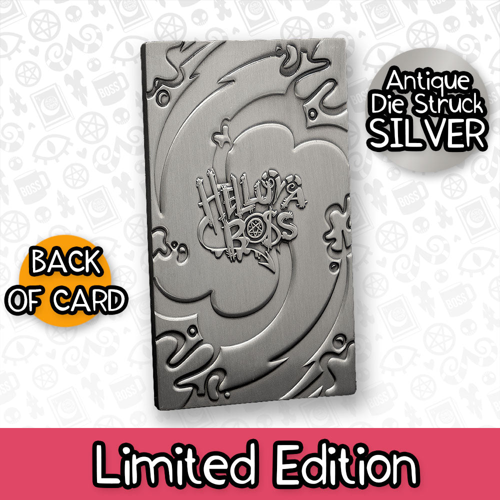 Ozzie Silver Plated Metal Collectible Card *CLEARANCE*