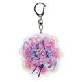 Queen Bee - Party Bee - Rainbow Acrylic Keychain *LIMITED STOCK*