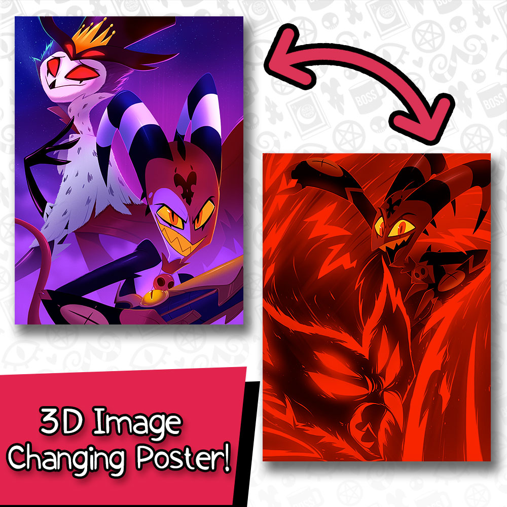 Stolas + Blitz Lenticular Poster *CLEARANCE*