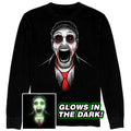 Long Sleeve T-Shirt - Creepypasta Critic GLOWS IN THE DARK  *PRE-ORDER*