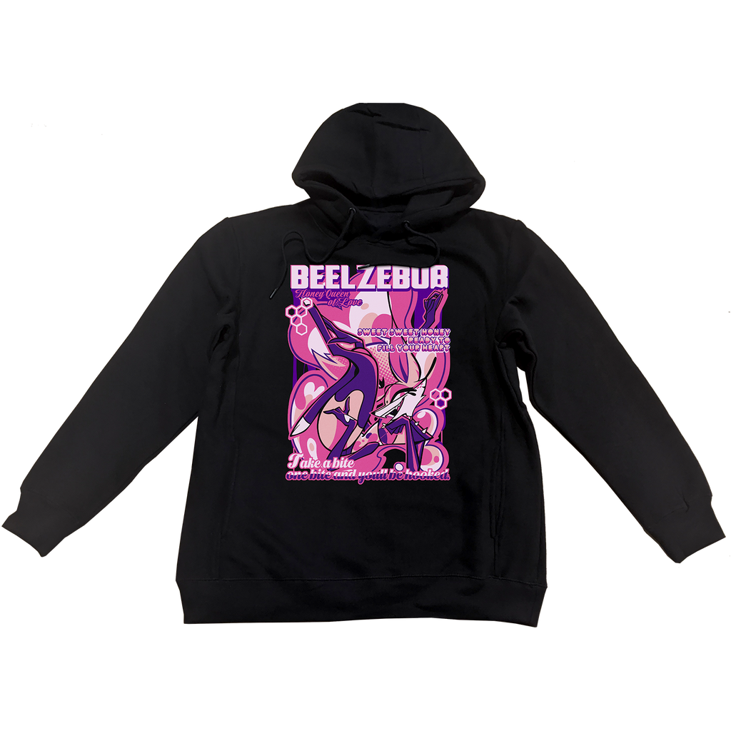 Pullover Hoodie - Bee - From Helluva Boss with Love *LAST ONE*