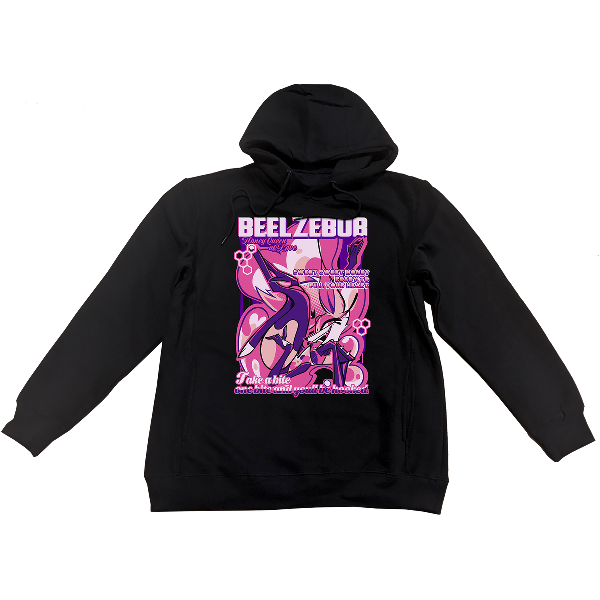 Pullover Hoodie - Bee - From Helluva Boss with Love *LAST ONE*
