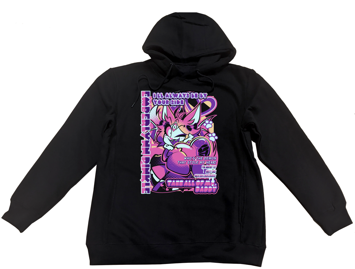 Pullover Hoodie - Emberlynn - From Helluva Boss with Love *LAST ONE*
