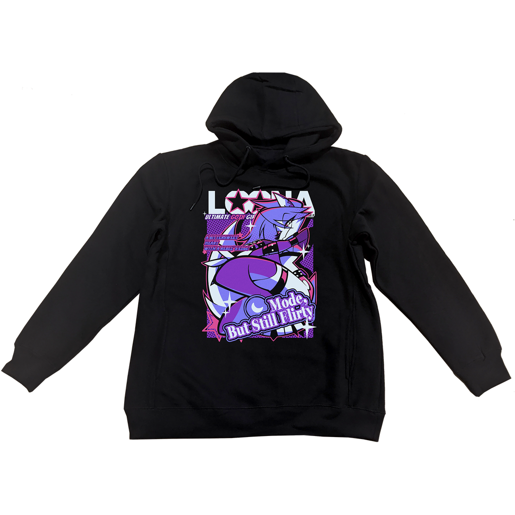 Pullover Hoodie - Loona - From Helluva Boss with Love *LIMITED STOCK*