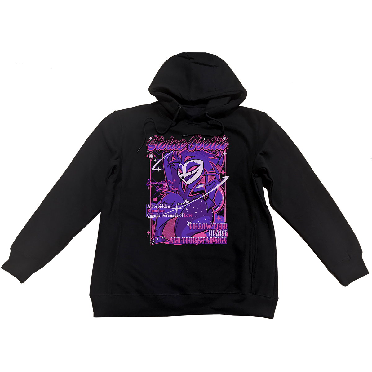 Pullover Hoodie - Stolas - From Helluva Boss with Love *LIMITED STOCK*