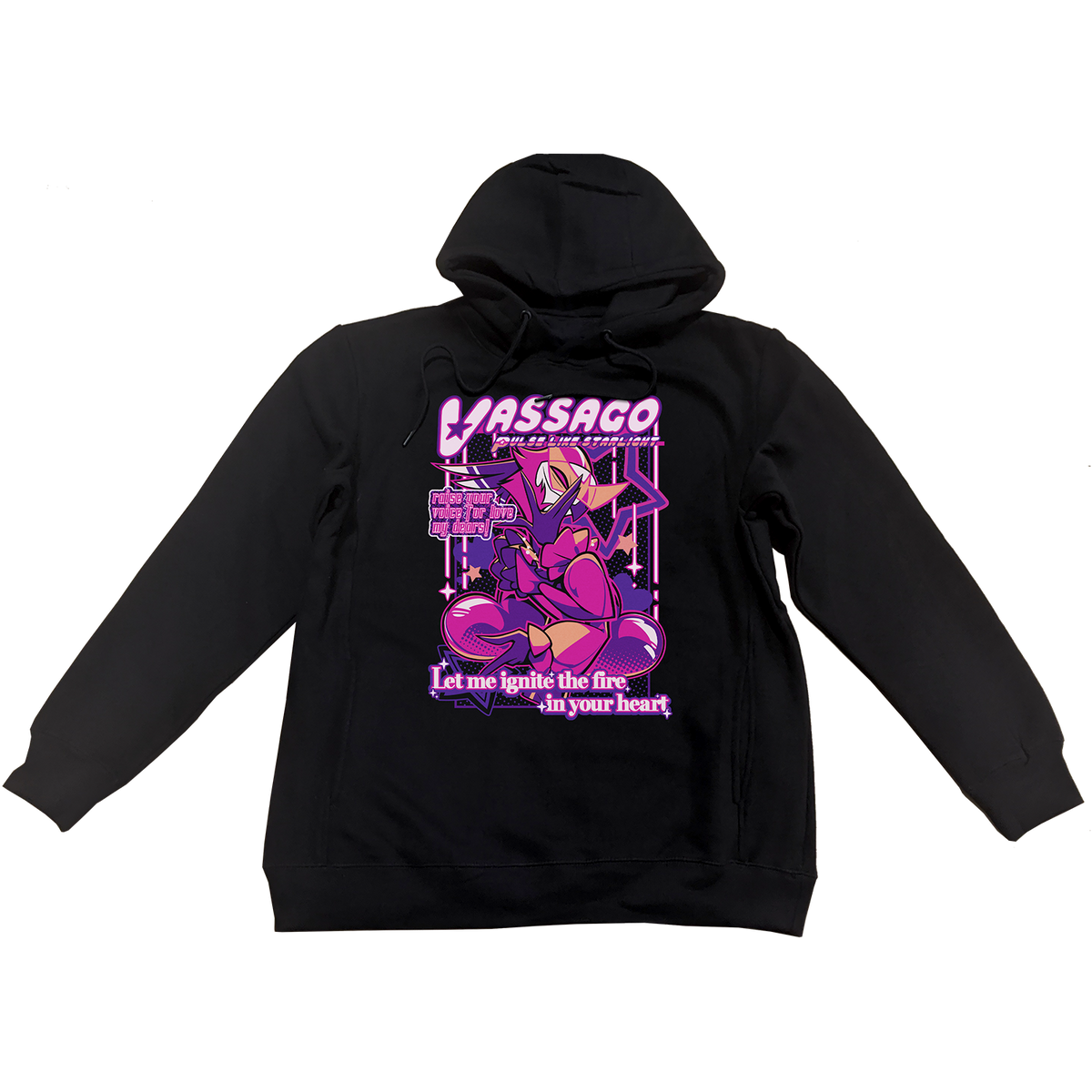Pullover Hoodie - Vassago - From Helluva Boss with Love *LAST ONE*