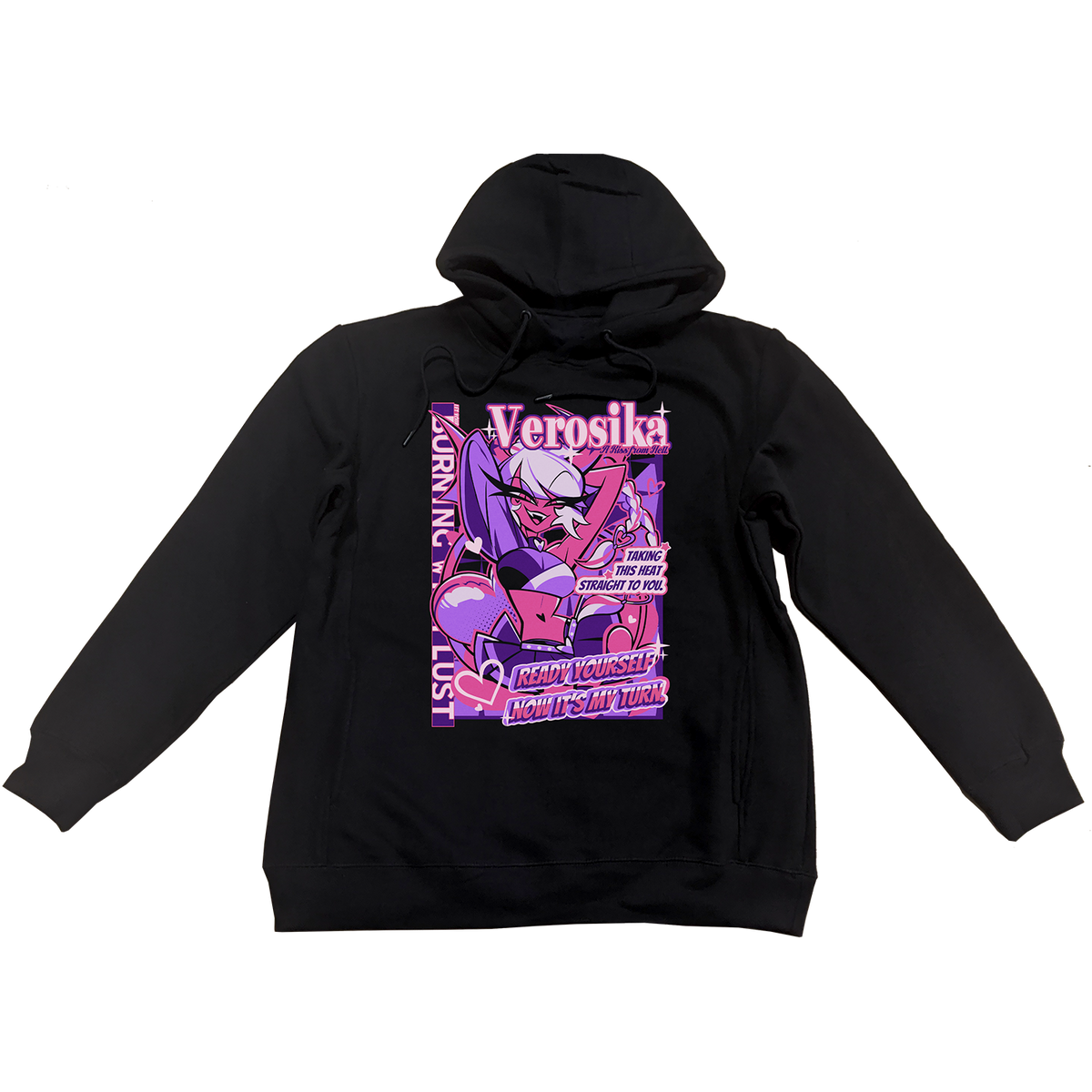 Pullover Hoodie - Verosika - From Helluva Boss with Love *LIMITED STOCK*