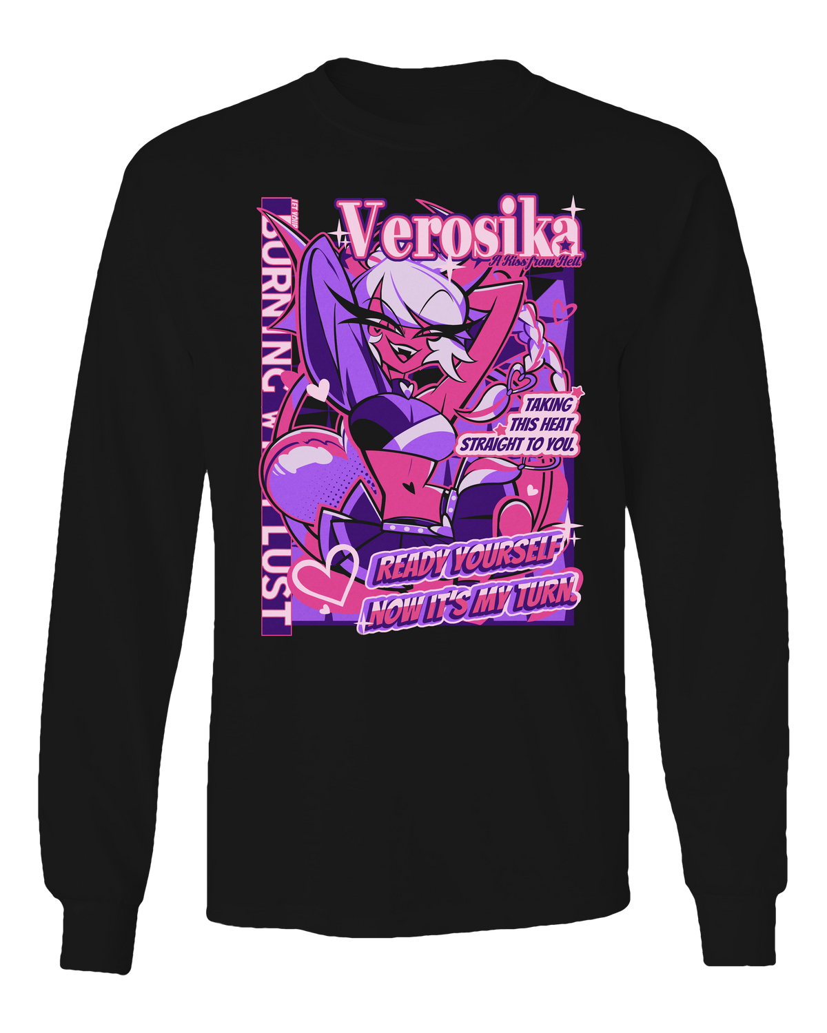 Long Sleeve Shirt - Verosika - From Helluva Boss with Love *LIMITED STOCK*