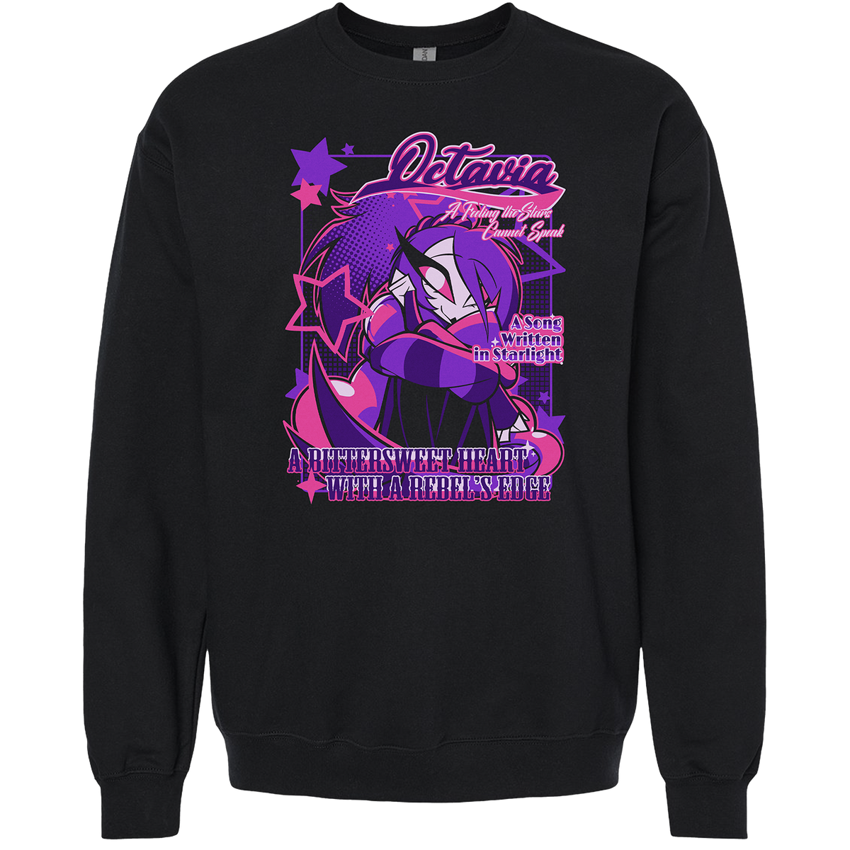 Crewneck Sweatshirt - Octavia - From Helluva Boss with Love *LIMITED STOCK*