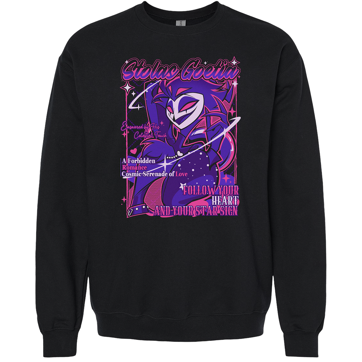 Crewneck Sweatshirt - Stolas - From Helluva Boss with Love *LIMITED STOCK*