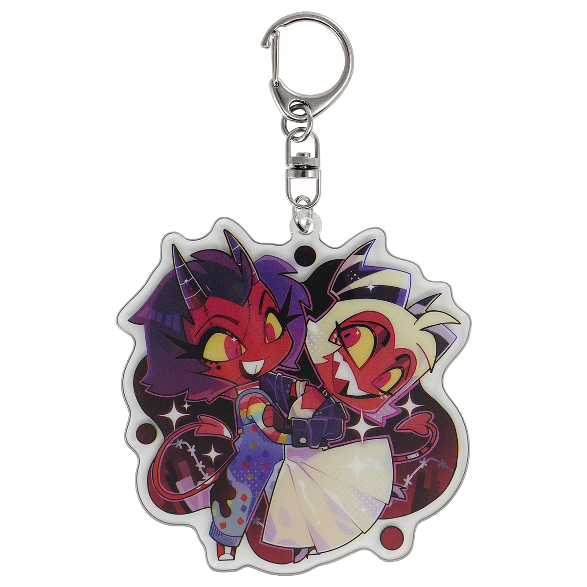 Moxxie & Millie - Halloween Slasher Keychain *LIMITED STOCK*