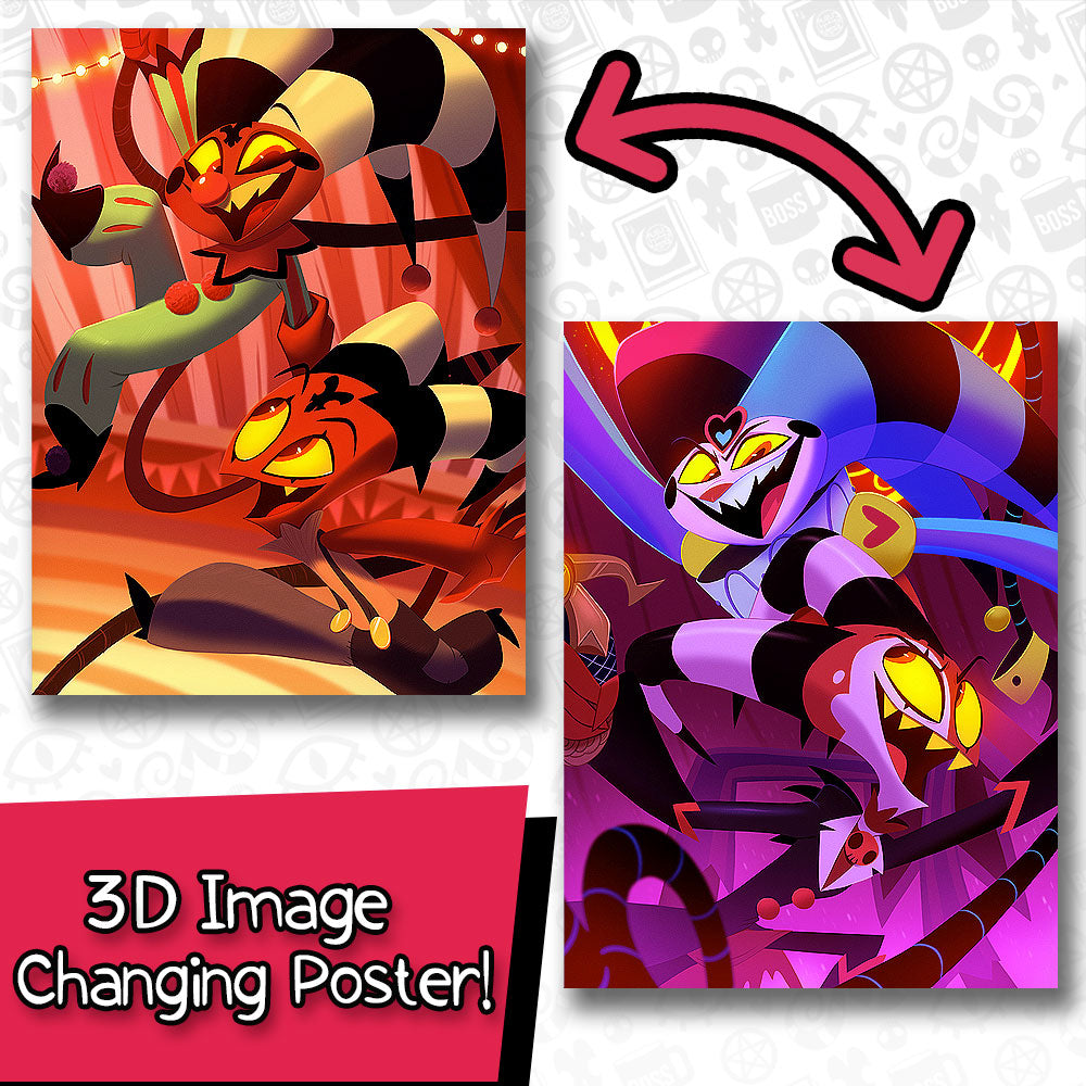 Fizzarolli + Blitz Lenticular Poster *CLEARANCE*