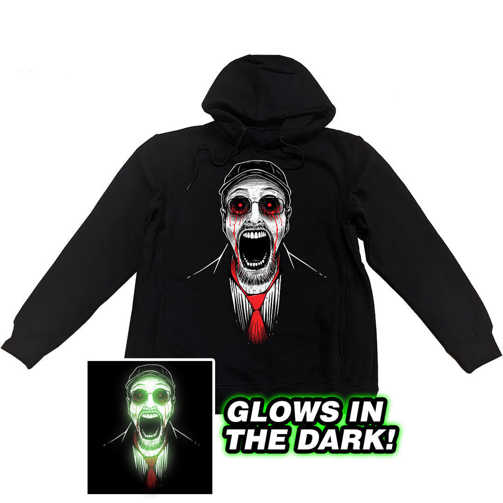 Pullover Hoodie - Creepypasta Critic GLOWS IN THE DARK *PRE-ORDER*