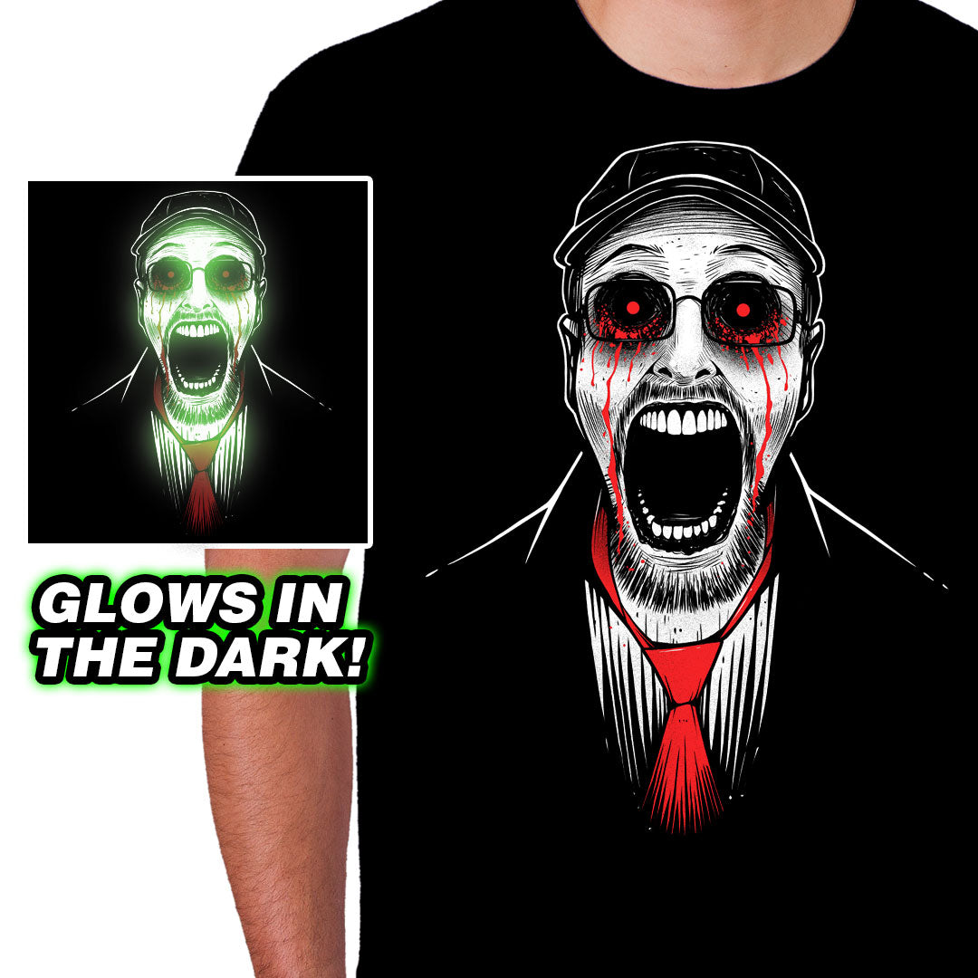 Creepypasta Critic GLOWS IN THE DARK T-Shirt *PRE-ORDER*