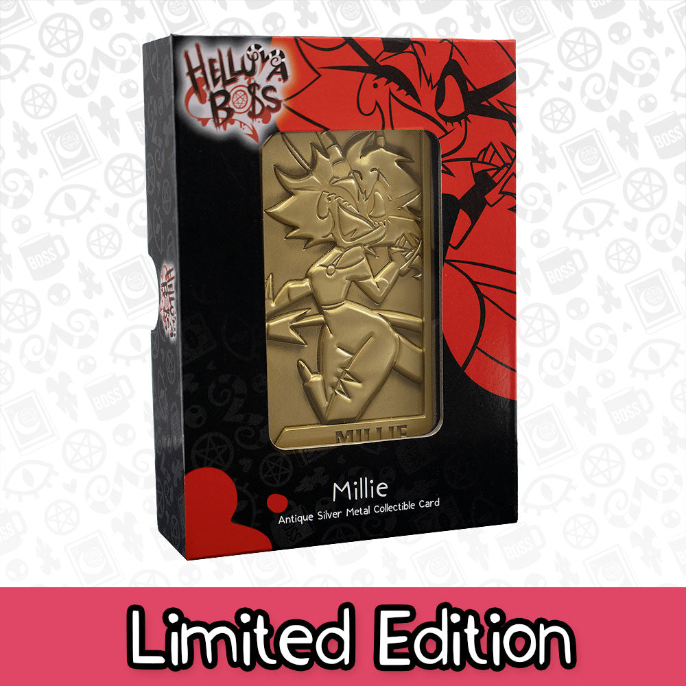 Millie Gold Plated Metal Collectible Card *CLEARANCE*