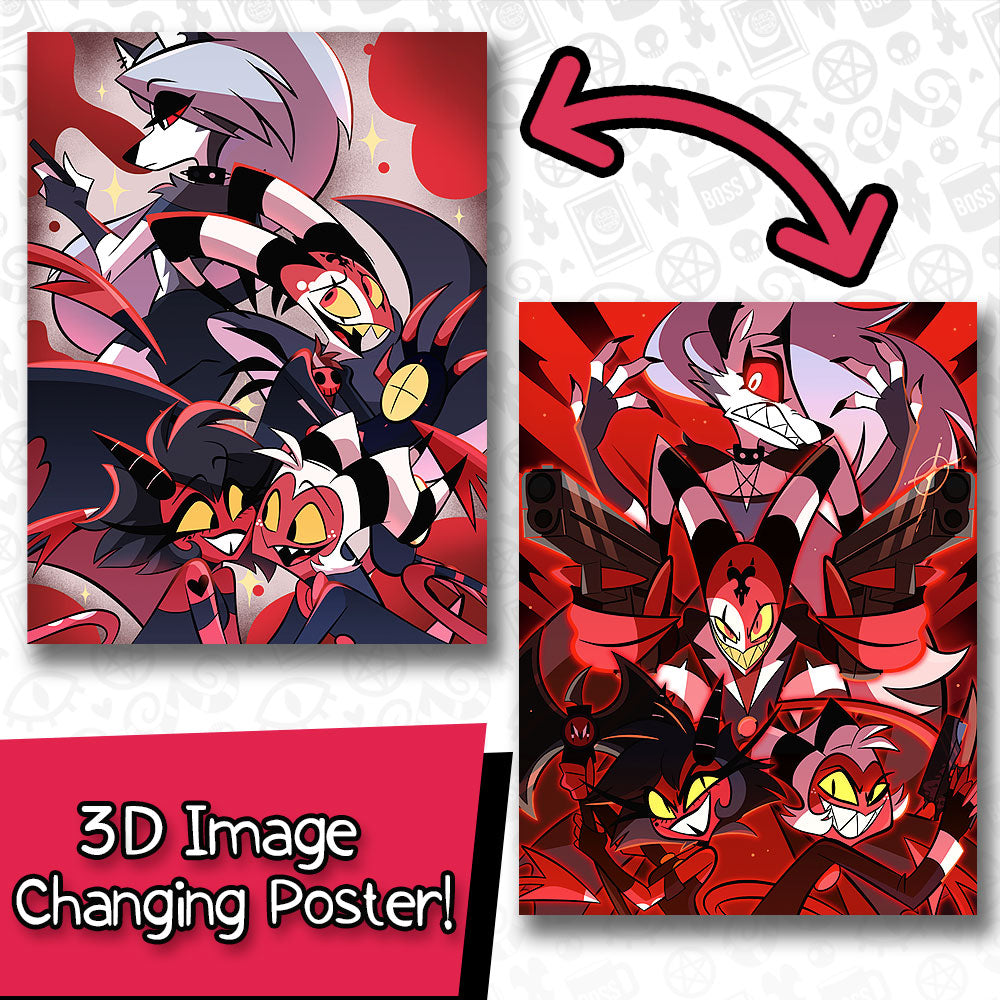 IMP Battle Time Lenticular Poster *CLEARANCE*