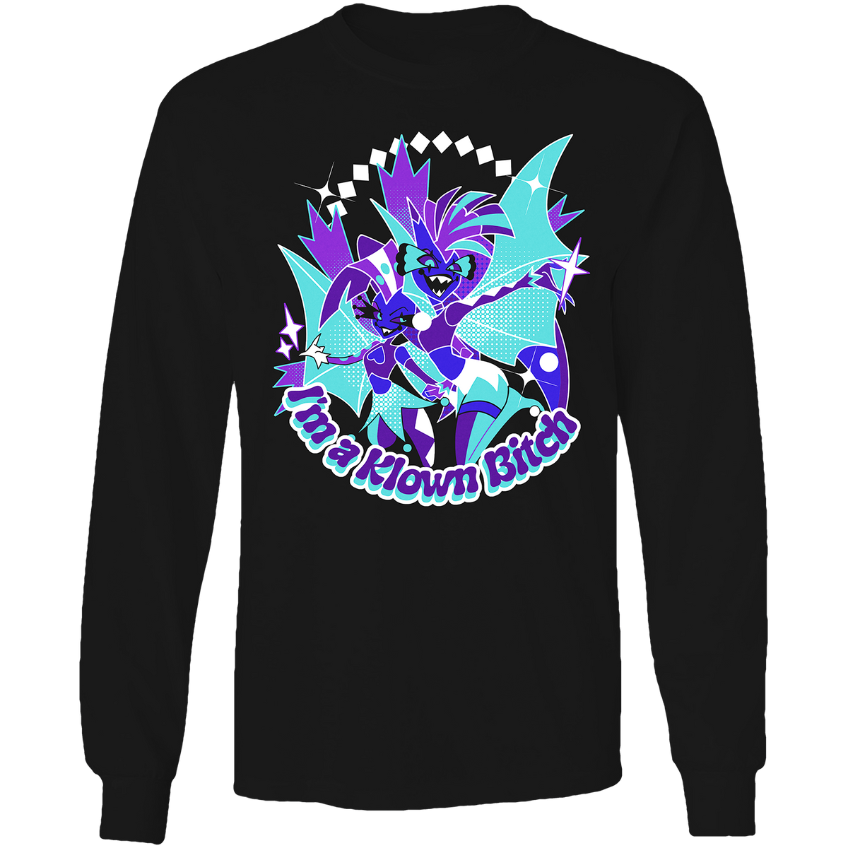 Long Sleeve Shirt - Mammon - Klown Bitch *LIMITED STOCK*