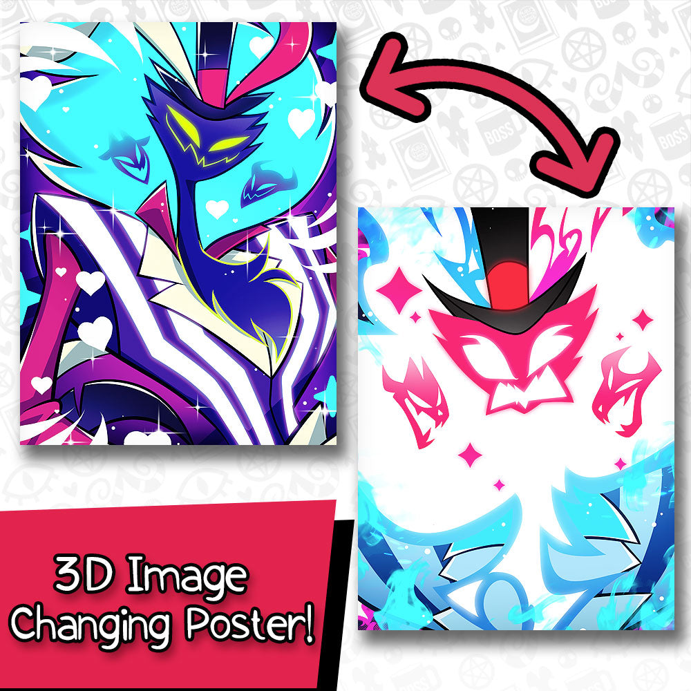 Ozzie's Demon Form Lenticular Poster *CLEARANCE*