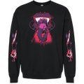 Crewneck Sweatshirt - Octavia Halloween Slasher w/Printed Sleeves *LIMITED STOCK*