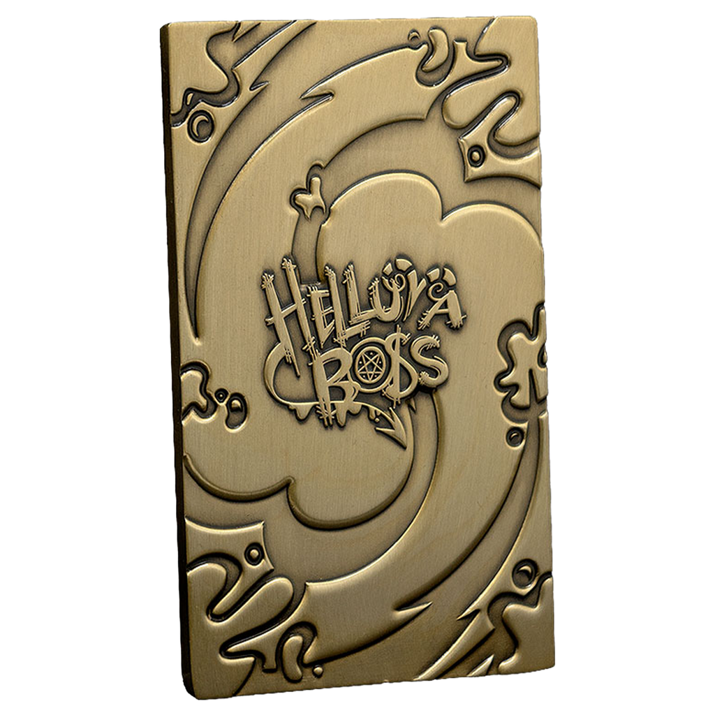 Moxxie Gold Plated Metal Collectible Card *CLEARANCE*